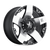 XD XD775 ROCKSTAR BLANK 20X10 -24 MACHINED FACE WITH MATTE BLACK WINDOWS