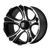 XD XD801 CRANK 5X150 17X9 +0 MATTE BLACK MACHINED