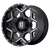 XD XD812 CRUX 6X139.7 17X9 +18 GLOSS BLACK MILLED