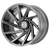 XD XD834 CYCLONE 6X135 20X9 +18 SATIN GRAY MILLED