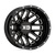 XD XD843 GRENADE DUALLY 8X165.1 17X6.5 -140 GLOSS BLACK MILLED - REAR