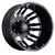 Vision HD 401 Rival 8x165.1 20x8.25-145 Gloss Black Machined Face