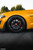 Yellow S550 Ford Mustang GT with Gloss Black Forgestar CF10 Wheels