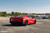 Red C8 Corvette with Satin Black Forgestar CF5V Wheels