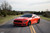 Orange S550 Ford Mustang GT with Forgestar F14 Gloss Black Wheels