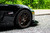 Black C6 Z06 Track Car with Bronze Forgestar F14 Wheels