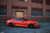 Orange S550 Ford Mustang GT with Forgestar F14 Gloss Black Wheels