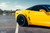 Yellow C6 Corvette Forgestar F14 Gloss Black Rims with Toyo R888 Tires