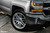 Silver Chevrolet Silverado Truck with Forgestar X14 Brushed Rims