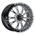 WELD Performance Belmont Drag Beadlock 5x114.3 17x10 +25 Gloss Black/Milled Diamond Cut Lip