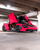 Pink Mclaren 720s with Rohana RFX17 Black Rims