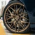 C63 AMG with Rohana RFX17 Bronze Mercedes Rims