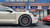 Cream Porsche Taycan with Rohana RFX17 Mesh Rims