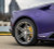 Purple Lamborghini Huracan with Silver Rohana RFX15 Titanium Rims