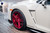 Nissan GTR R35 2012 with Rohana RFX15 Candy Red Rims