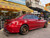 Red Mercedes C300 2020 with Rohana RFX11 Bronze Wheels