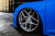 Rohana RFX11 silver wheels on a blue Audi R8.