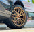 Black Porsche Macan with Bronze Rohana RFX10 Wheels