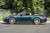 Rohana RFX10 brushed titanium wheels on a blue Porsche 911 Carrera.