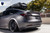 Lowered Tesla Model 3 with Rohana RFX2 Black Rims