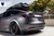 Lowered Tesla Model 3 with Rohana RFX2 Black Rims
