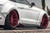 Widebody S550 Mustang GT with Rohana RFX1 Red Rims