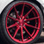 Nitto Tires on Rohana RFX1 Red Wheels