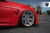 Red BMW F82 M4 with Rohana RC7 Concave Silver Wheels