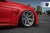 Red BMW F82 M4 with Rohana RC7 Concave Silver Wheels