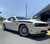 White Dodge Challenger R/T with Rohana RC10 Silver Wheels