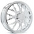 Axe AF6 DUALLY (front) 8x200 24X8.25 146, 168 FULLY POLISHED