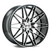 Axe ZX4 BLANK 22X10.5+38 BLACK AND POLISHED FACE