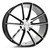 Axe ZX7 BLANK 18X8+35 BLACK AND POLISHED FACE