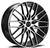 Axe ZX8 BLANK 20X8.5+35 BLACK AND POLISHED FACE
