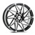 Axe ZX10  5x105 18X8+40 BLACK AND POLISHED FACE