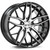 Axe ZX11  5x115 22X9+35 BLACK AND POLISHED FACE