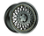 Aodhan AH05 5x114.3 18x8.5+35 Gloss Black W /Gold Rivets