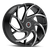 Ignite Inferno 5x114.3/5x120 24x8.5 +35 Gloss Black Milled Tips