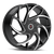Ignite Inferno 5x115/5x120 22x9.5 +15 Gloss Black Milled Tips