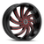 Ignite Flame 5x112/5x115 20x8.5 +35 Gloss Black Candy Red Milled
