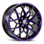 Shift Piston 5x120 20x8.5 +35 Gloss Black Purple Machined