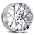Strada Buca 5x127 22x9.5 +25 Chrome