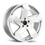 Strada Coltello 5x112 20x8.5 +40 Brushed Face Silver