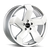 Strada Coltello 6x139.7 24x10 +24 Brushed Face Silver