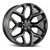 Strada OE Replica Snowflake 6x139.7 28x10 +31 Flat Black