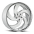 Strada Street Classics Retro 5 6x139.7 22x10 +24 Gloss White Milled SS Lip