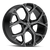 Xcess 5 Flake 5x114.3 24x9 +35 Gloss Black
