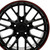 OE Wheels CV08B 5x120.65 19x10+79 Black