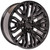 OE Wheels CV37 6x139.7 22x9+28 Black