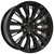 OE Wheels CA93 6x139.7 22x9+28 Black
